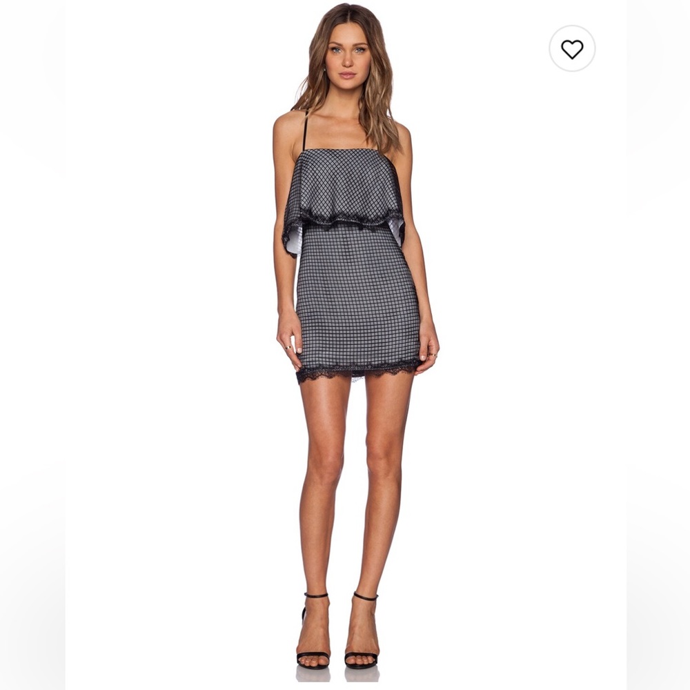 NBD Lace Trap Mini Dress